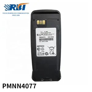 PMNN4077C PMNN4066A 2600mAh Li-Ionen-Akku Kompatibel mit Motorola XPR6580 XPR6500 XPR6100 XPR6380 DP3400 Gürtel clip