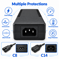 Adaptateur secteur de bureau 12V 5A 60W avec prise US, personnalisable ODM/OEM, pour bureau électrique réglable en hauteur et commutateur PoE