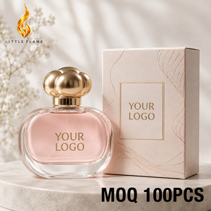 น้ำหอมแบรนด์ส่วนตัว LF Luxury พร้อมโลโก้สั่งทำ กลิ่นหอมหรูหรา บรรจุขวดสีชมพูขุ่น น้ำหอมสำหรับเป็นของขวัญเพื่อนเจ้าสาว รับผลิตแบบ OEM - Product Image 1