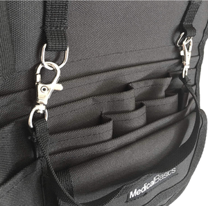 Medical Organizer Belt Medical Basics Emergency <b>Nurse</b> <b>Bag</b> Apron <b>Nurse</b> Fanny Pack Stethoscope Holder and Tape Holder 420D PU Coat - Product Image 4