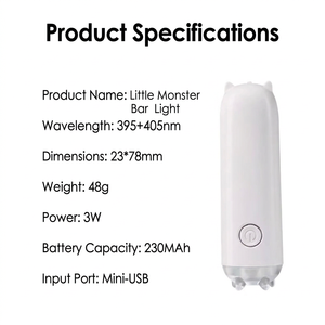 Mini Lampe UV Professionnelle Rechargeable pour Ongles, Séchage Rapide, Portable, Lumière LED pour Salon, Idéale pour Vernis Gel et Capsules - Product Image 6