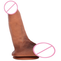 Pene Artificial, Masturbador Femenino, Ultra Suave, Extra Grande, Grueso, Realista, Estilo Stud, Juguete Sexual para Adultos, Ayuda Sexual