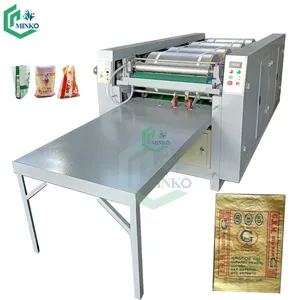 3 colors offset flexo woven bag printer rice nylon plastic bag label printer roll printing machine for bag