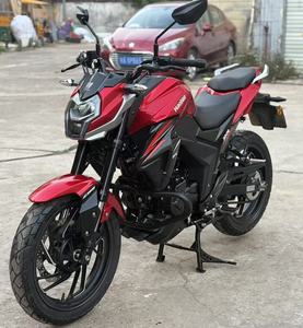 Motocicleta <span class=keywords><strong>de</strong></span> <span class=keywords><strong>gasolina</strong></span> usada Haojue DR150 100-200CC, cuadro <span class=keywords><strong>de</strong></span> alta rigidez, neumático <span class=keywords><strong>radial</strong></span>, control <span class=keywords><strong>de</strong></span> vibraciones, conducción cómoda >80km/h - Product Image 5