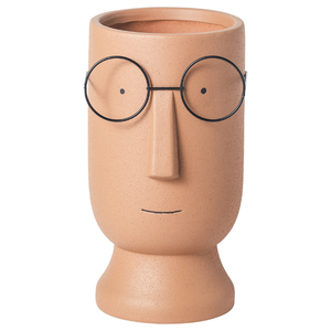 Jardinière de jardin en céramique en forme de tête humaine, mignon et personnalisé, pour plantes d'intérieur et d'extérieur - Product Image 5