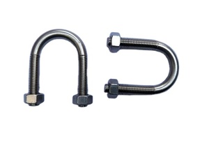 Stainless Steel Din3570 <strong>Ubolt</strong> M10 Hardware Galvanized Clamps Steel Flat Fastener Drop Forged Stainless Carbon Grade 8.8 Bolts - Product Image 2