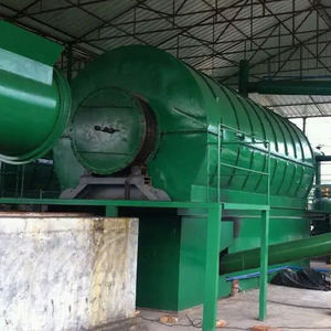Neumático de desecho automático de alto rendimiento de aceite/planta de destilación de refundición diésel de pirólisis de plástico con caja de cambios de motor usado - Product Image 5