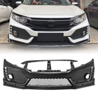 Body Kit Bumper Depan Mobil FC/FK7 TR Generasi ke-10 Baru, Material PP, 100% Presisi, 2005-, Suku Cadang Pengganti Mobil
