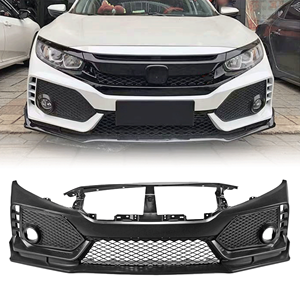 สำหรับ10th Generation Civic FC/FK7 TR รถชุดกันชนด้านหน้า PP วัสดุอะไหล่รถยนต์ - Product Image 1
