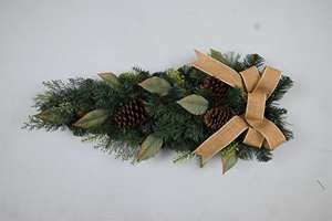 Good Quality Customized Teardrop Shaped Home Decors Christmas Swag <b>Door</b> Teardrop Garland Swag - Product Image 3