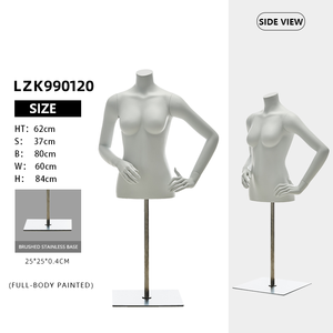 Maniquí de Costura de Alta Calidad en FRP, Ajustable, para <span class=keywords><strong>Hombre</strong></span> y Mujer, Medio Cuerpo, Altamente Práctico para Venta al por Mayor y al Detal - Product Image 3