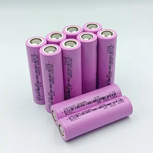 Baterias 18650 Bateria de célula 3.7v 2600mah 3500mah Bateria de íon de lítio recarregável ICR 18650 Li para E-bike/Scooters