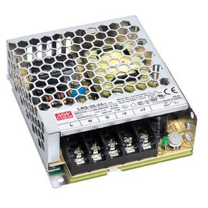 แหล่งจ่ายไฟแบบสวิตชิ่ง LRS-35-24 AC กำลังไฟ 35 วัตต์ แรงดัน 24 โวลต์ 1.5 แอมป์ ประสิทธิภาพ 88% แรงดันเอาต์พุตเดี่ยว 150mVp-p ลดแรงดันกระเพื่อม  ขายดี - Product Image 3