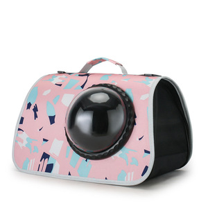 Ministryking Pet Carrier Soft Oxford Breathable Foldable <b>Backpack</b> For <b>Cats</b> Dogs Travel Use - Product Image 5