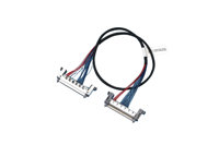 Arnés de cableado EDP de alta calidad, ensamblaje de cable Lvds de 30 pines OEM personalizado para televisión/computadora/monitor