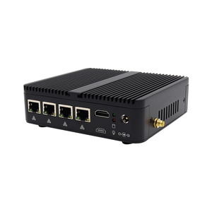 Intel Celeron J4125 cuatro núcleos cuatro hilos 4 LAN + 6 USB + 1 HD + 1 COM + 2 LED DDR4 Max Ram 32GB Fanless Industry Mini <span class=keywords><strong>Pc</strong></span> - Product Image 4