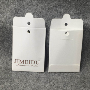 Étiquettes suspendues personnalisées de luxe en papier kraft, étiquettes suspendues en carton blanc pour pantoufles, étiquettes pour vêtements - Product Image 3