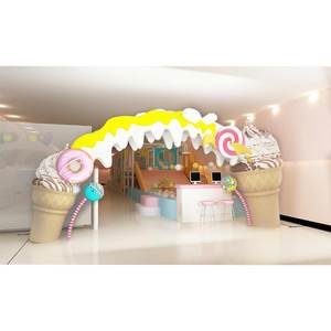 Mầm non kẹo chủ đề trẻ em Philippines trong nhà trẻ em <span class=keywords><strong>Mini</strong></span> sân chơi trong nhà nhà mềm chơi thiết bị bên trong sân chơi cho trẻ em - Product Image 2