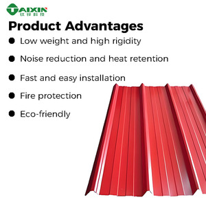 Vật liệu xây dựng 750 Mô hình màu-Bọc thép lợp 0.5mm Độ dày chống ăn mòn mạ kẽm tấm nhà máy Cổ Phiếu cho mái nhà - Product Image 6