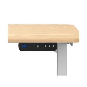 स्मार्ट ऑफिस डुअल मोटर स्टैंडअप इलेक्ट्रिक स्टैंडिंग टेबल एडजस्टेबल टेबल लेग्स वर्कबेंच सिट स्टैंड डेस्क फ्रेम स्वचालित