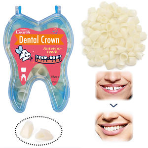 Crazylife 50 pièces/boîte Kit <span class=keywords><strong>de</strong></span> couronnes dentaires temporaires, pour dents antérieures, molaires avant et postérieures, facettes dentaires, outils <span class=keywords><strong>de</strong></span> blanchiment dentaire - Product Image 4