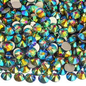 คริสตัลไรน์สโตนแบบหลังแบน โอเลย่า 2088 พรีเมียมโกลด์ ขนาด SS20  แบบไม่ใช้ความร้อน สำหรับตกแต่งเล็บและเสื้อผ้า - Product Image 5