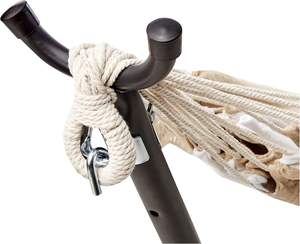 <span class=keywords><strong>Hamac</strong></span> <span class=keywords><strong>double</strong></span> robuste <span class=keywords><strong>pour</strong></span> 2 personnes avec support en acier de 9 pieds et sac de transport balançoire <span class=keywords><strong>pour</strong></span> <span class=keywords><strong>hamac</strong></span> de camping en plein air - Product Image 4