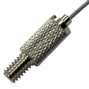 OEM vente en gros G450 câble bascule support de fil pince résistant à la rouille décoloration <span class=keywords><strong>fixation</strong></span> murale métal Clip corde kits de verrouillage - Product Image 1