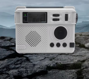 Radio de Emergencia para Exteriores//Reproductor MP3/Linterna/Retro/Tarjeta TF/Radio de Alta Calidad - Product Image 6