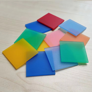 Custom Frosted Acrylic Plate Matte for Plexiglass UV Printed <strong>LED</strong> Lampshade <strong>Diffuser</strong> Transparent with Cutting Processing Service - Product Image 1