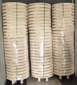 סליל כבלים מעץ - תוף חוטים מעץ לבוד עמיד במיוחד לכבל חשמלי, כבל פלדה, חיווט תעשייתי ולוגיסטיקה - Product Image 4