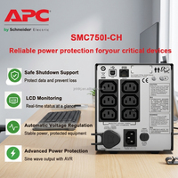 Alimentation électrique sans interruption monophasée SMC750I-CH 750VA 500W 230V pour poste de travail domestique, routeur et caisses enregistreuses de vente au détail