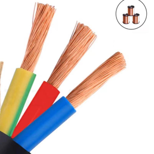 Cable de alimentación RVV Flexible de <span class=keywords><strong>2</strong></span> núcleos <span class=keywords><strong>2</strong></span>*1.5mm2 Cable de cobre eléctrico de <span class=keywords><strong>3</strong></span>/4 núcleos con aislamiento de PVC para uso Industrial - Product Image 5