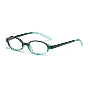 Gafas DE <span class=keywords><strong>ARTE</strong></span> retro Y2Kwoman Spice Girl, montura estrecha, gafas antiazules, montura pequeña, gafas ovaladas azules antiluz - Product Image 4