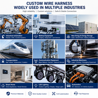 Kabel Spiral Elastis Tinggi Kustom OEM dengan Konektor USB Tipe C untuk Peralatan Industri