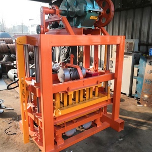 Shengya <strong>Concrete</strong> <strong>Block</strong> Maker <strong>Block</strong> Making Machine in Ethiopia <strong>Price</strong> QTJ4-40 Hollow <strong>Block</strong> Machine - Product Image 3