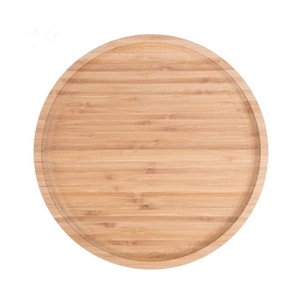 Plateau de service Echo Bamboo 20cm couleur bois naturel pour thé, collations, fruits, petit-déjeuner - Product Image 5