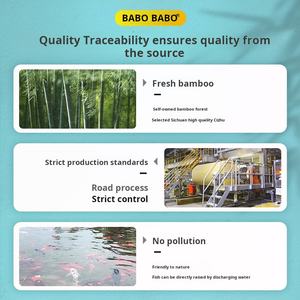 Rollo de papel tisú facial de 3 capas, 125 hojas, uso doméstico, USO HOTELERO, fábrica al por mayor, alta calidad, biodegradable, respetuoso con el medio ambiente - Product Image 5