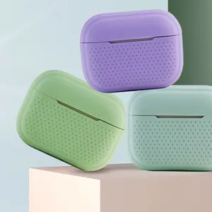 Coque en silicone de dessin animé de vente chaude pour <span class=keywords><strong>Airpods</strong></span> <span class=keywords><strong>Pro</strong></span> 2 étui pour écouteurs Bluetooth housse de protection - Product Image 1