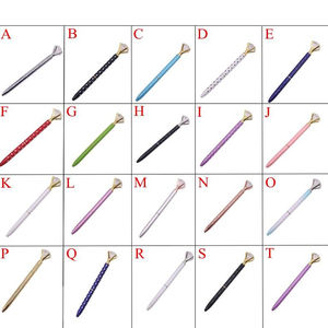 Bolígrafo de Metal con Cristal y Diamantes Grandes de Colores, Regalo Promocional - Product Image 2