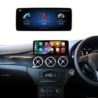 Écran tactile multimédia AHD 12,3 pouces, CarPlay sans fil, Android Auto pour Mercedes-Benz B200 2011-2019, kit d'installation stéréo