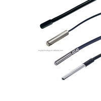 Capteur de température NTC PT100 PT1000 personnalisé 0,5 m pour technologie de refroidisseur d'eau, capteur de température de type K, thermocouple