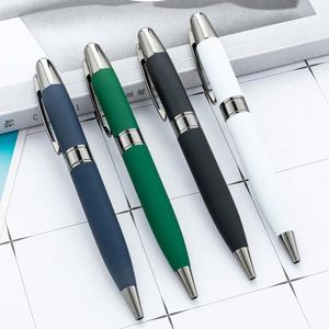 1.0Mm Multi-Color Metal Custom Logo Office Stationery Student Writing Hotel Conference Promotional Business Ballpoint <b>Pens</b> - Product Image 1