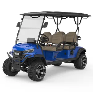 2024 New Design Vehicle Off Road Sightseeing Golf Buggy Hunting Golf Carts 4 Seater Golf Cart Electric