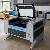 Machine de gravure laser 100W 9060 6090, machine de découpe laser CO2 pour bois, acrylique, cuir, plastique