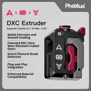 Kit de Extrusor de Motor Phaetus DXC, Nuevo, Accesorio de Actualización para Impresoras 3D CREALITY K1 K1 Max, Mecanismo de Extrusión - Product Image 3