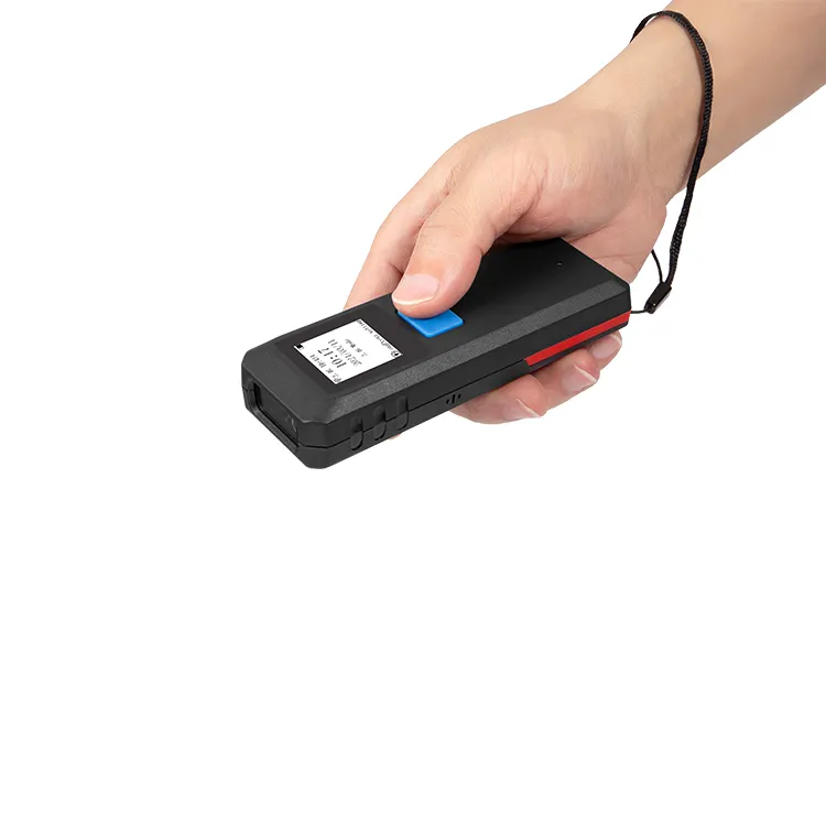 Temu Draagbare 1d 2d Qr Barcode Lezer Mini Barcode Scanner Voor Android Tablet Pc Pos Systemen Bt Draadloze Scanner