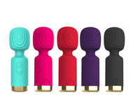 Starker Stimulierender Rotierender Kopf Magic AV Wand Vibrator für Frauen Multi-Frequenz Kleiner Mini Vaginal-Massagestab Erotik-Spielzeug