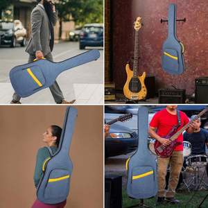 Estuche de Transporte para Guitarra Acústica, Diseño de Moda, Impermeable, Clásico, Duradero, con Soporte Trasero, Muestra Gratuita - Product Image 5