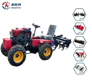Les cultivateurs de machine de tracteur de <span class=keywords><strong>mini</strong></span>-motoculteur à 4 roues les plus récents peuvent être utilisés pour des terres arables étroites comme une <span class=keywords><strong>serre</strong></span> de vignoble de verger - Product Image 1
